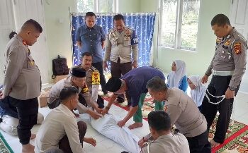 Polsek Lirik Gelar Pelatihan Penyelenggaraan Jenazah