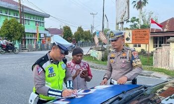 2 Hari Operasi Zebra LK 2023 Polres Inhu, Ini Jumlah Kendaraan Yang Terjaring
