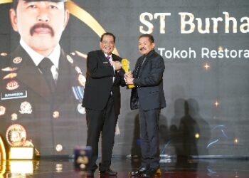 Jaksa Agung ST Burhanuddin Raih Penghargaan Detikcom Awards 2023 Sebagai “Tokoh Restorative Justice”
