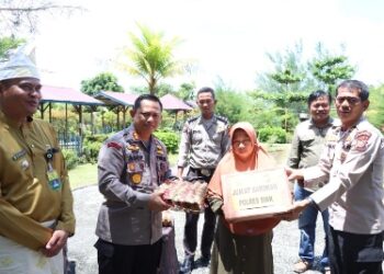 Jumat Curhat Kapolres Siak dengar Curhat Warga Bungaraya