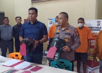 Polsek Sukajadi Berhasil Amankan 2 orang Pelaku Curanmor yang Telah Beraksi di Wilkum Polsek Sukajadi