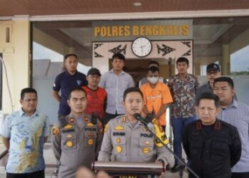 Samsul Arifin yang Sembunyi di semak Belakang Mesjid Akhirnya Berhasil Ditangkap Tim Polres Bengkalis Ini kronologinya