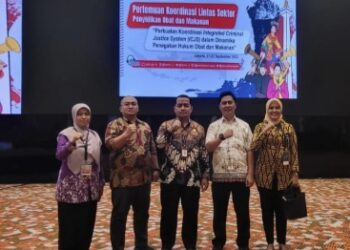 Koordinator bidang Tindak Pidana Umum Kejati Riau hadiri kegiatan Pertemuan Koordinasi Lintas Sektor Penyidikan Obat dan Makanan