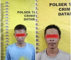 Sempat Melarikan Diri Dua Pelaku DPO diamankan Tim Opsanal Polsek Tualang