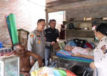 Sambut HUT Humas Polri Ke-72 Tahun 2023, Humas Polres Siak Gelar Bakti Sosial