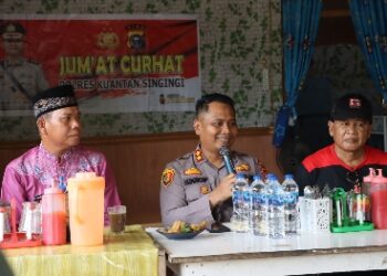 Berkontribusi Dalam Pencegahan Terkait Karhutla,Polres Kuansing Gelar Jumat Curhat ini perintah Kapolres 
