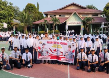Polsek Tualang Laksanakan Program Police Goes to School