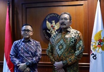 Jaksa Agung Menyambangi Menteri PAN-RB Bahas Pembentukan Badan Perampasan Aset dan Manajemen Kepegawaian