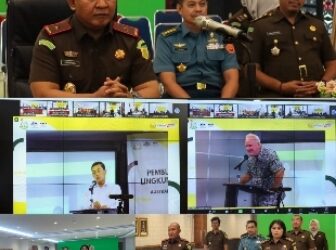 Wakajati Riau Hadiri Pelaksanaan Praktik Terbaik dan Pembukaan Lokakarya Tahun 2023 secara virtual 