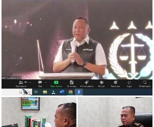 Kasi Penkum Kejati Riau mengikuti kegiatan Pembukaan Focus Group Discussion Optimalisasi Peran Humas Kejaksaan RI secara virtual