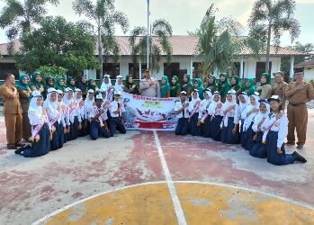 Police Goes To School, Polsek Tualang Berikan Sosialisasi pada Pelajar