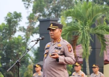 Kapolres Kuansing Ingatkan Seluruh Personil Polres Kuansing Jaga Netralitas Pemilu 2024