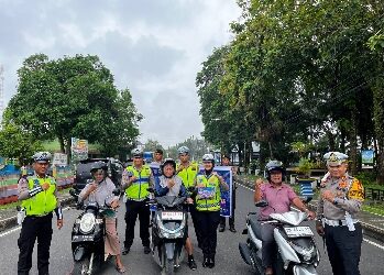 BTH November 2023 Sukses, Kasat Lantas Polres Inhu Tegaskan Tertib Helm Terus Berlanjut