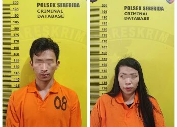 Sepasang Kekasih Ternyata Seorang Pengedar Langsung Dibekuk Polsek Seberida ini barang buktinya