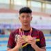Personil Polres Kuansing Bripda Ricky Sabet 2 Medali Emas dan 1 Medali Perunggu di Kejurda Riau Swimming Championships 2023