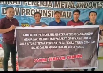 Cegah Kejahatan Digital Menjelang Pemilu 2024, Subdit Kamsus Dit Intelkam Polda Riau Gandeng Media Perdjoeangan Provinsi Riau