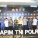 4 isu Strategis Jadi Pembahasan Rapim TNI-Polri 2024 Provinsi Riau