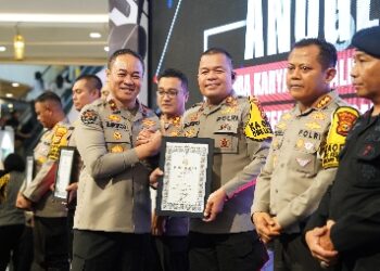 Polres Pelalawan Raih Juara III Amplifikasi Cooling system Pemilu Damai 2024 Di LKJ Polda Riau ini pesan Kapolres