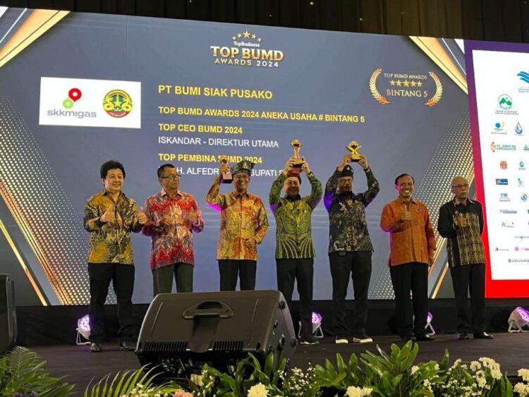 BSP Kembali Raih TOP BUMD Awards Bintang 5