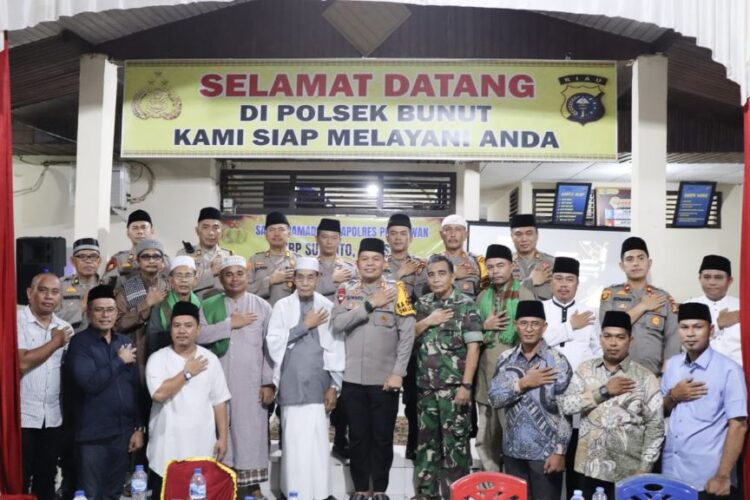 Kapolres Pelalawan Lakukan Kegiatan Safari Ramadhan di Kecamatan Bunut