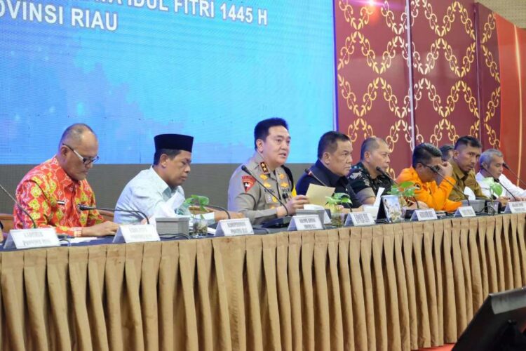 Polda Riau Gelar Rapat Lintas Sektoral Operasi Ketupat Lancang Kuning 2024 ini pesan Kapolda