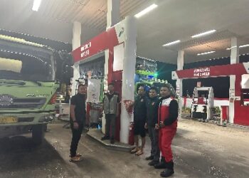 Pastikan Stok BBM Jelang Idul Fitri, Polres Inhu Datangi Seluruh SPBU di Inhu