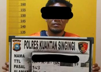Sat Reskrim Polres Kuansing Berhasil Tangkap Pelaku Curat