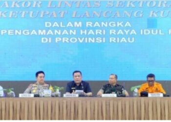 Polda Riau Gelar Rapat Lintas Sektoral Operasi KLK 2024