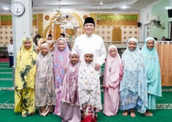 Kapolda Riau Melaksanakan Sholat Subuh di Mesjid Nurul Ikhlas ini pesan Kapolda