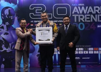 Kapolres Dumai Berhasil Menerima Penghargaan dari”Asia Choice Awards”