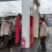 Polsek Kuantan Tengah Giat Patroli Ke SPBU Sungai Jering untuk Antisipasi Praktik Kecurangan Pengisian BBM