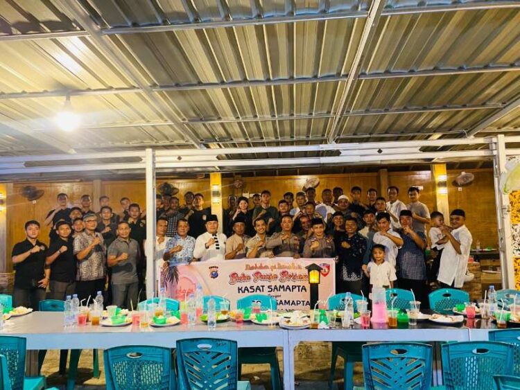 Berkat Kebersamaan, Satuan Samapta Polres Kuansing Gelar Buka Bersama di Bulan Ramadhan
