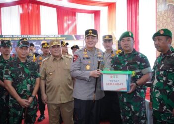 Tinjau Pos Pam Ketupat 2024, Kapolda Riau : Jadikan Polsek Jajaran Sabagai Tempat Penitipan Kendaraan