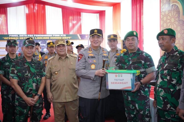 Tinjau Pos Pam Ketupat 2024, Kapolda Riau : Jadikan Polsek Jajaran Sabagai Tempat Penitipan Kendaraan