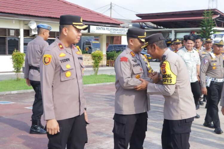 Halal Bihalal Polres Inhu Berlangsung Khidmat, Ini Pesan Kapolres