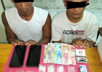 Tim Opsnal Satres Narkoba Polres Siak Amankan Dua Pelaku Penyalahgunaan Narkotika