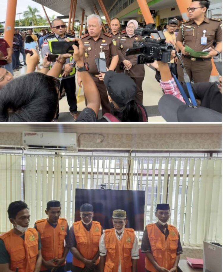 Tim Tabur Kejagung dan Kejaksaan Tinggi Papua Barat Berhasil Tangkap Lima Buron Kasus Perikanan ini kronologinya