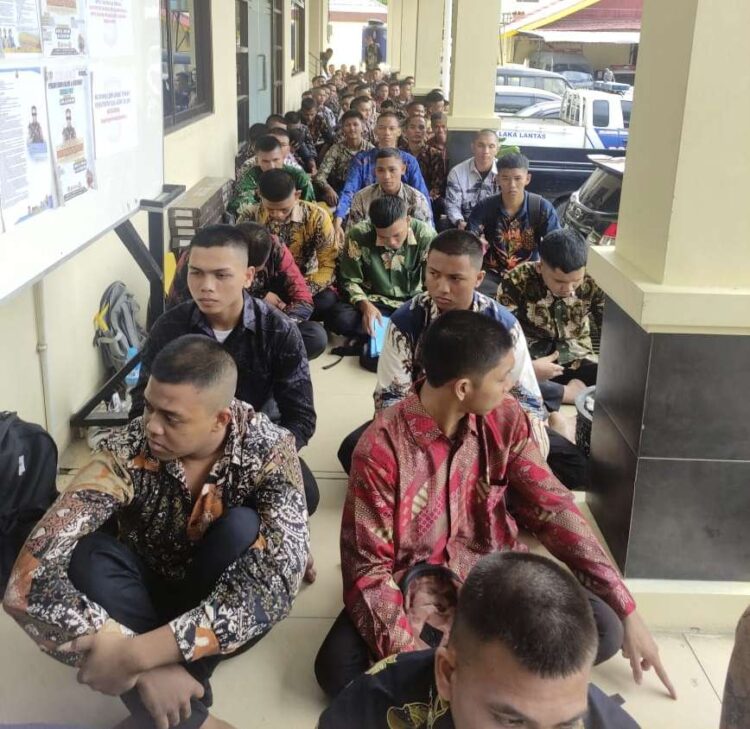 Kabag SDM Polresta Pekanbaru Berikan Penjelasan Cara Daftar Serta Syarat Penerimaan Polri 2024