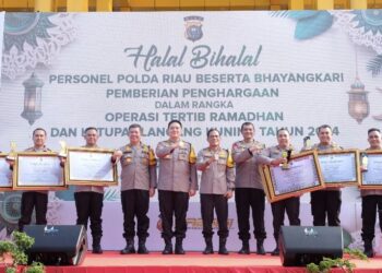 Inilah 6 Kapolres di Riau yang Sukses Meraih Penghargaan dari Kapolda Riau