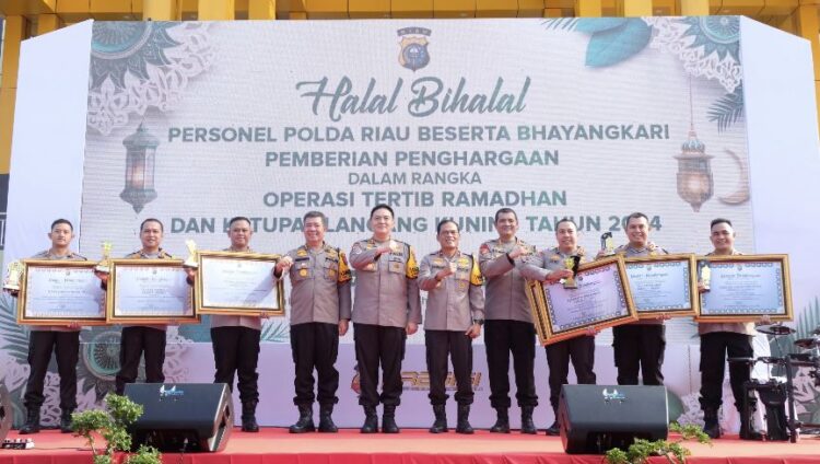 Inilah 6 Kapolres di Riau yang Sukses Meraih Penghargaan dari Kapolda Riau