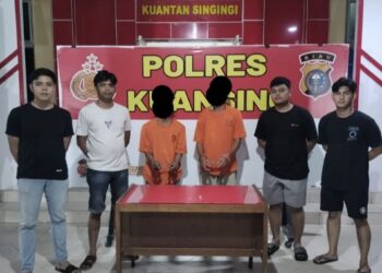 Sat Res Narkoba Polres Kuansing Ungkap Dua Penggunaan Nerkotika di Muara Sentajo