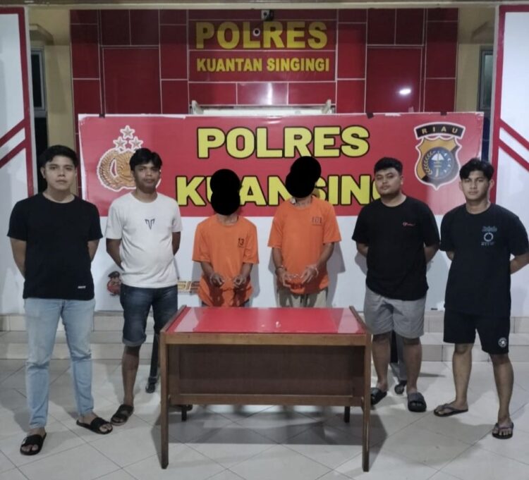 Sat Res Narkoba Polres Kuansing Ungkap Dua Penggunaan Nerkotika di Muara Sentajo