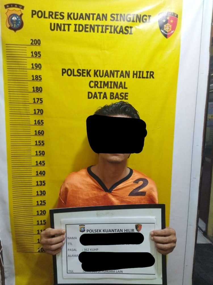 Polsek Kuantan Hilir Ungkap Kasus Dugaan Pencurian Sepeda Motor