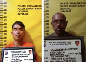 Satreskrim Polres Inhu dan Polsek Rengat Barat Ungkap Kasus Curanmor