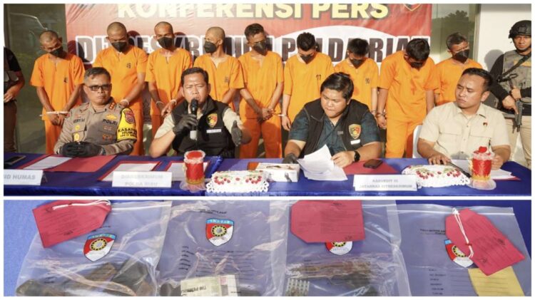 Dua Pemilik dan 2 Orang Calo Senpi Ilegal Diringkus Polda Riau
