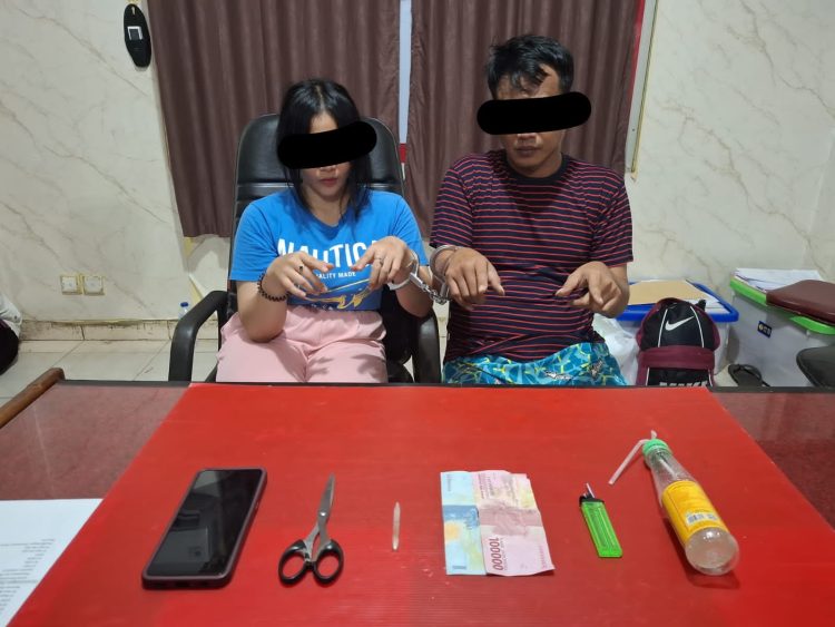Tim Mata Elang Sat Res Narkoba Polres Kuansing Berhasil Ungkap Dua Kasus Peredaran Narkotika Jenis Shabu