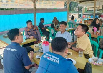 Kapolsek Koto Gasib Terus Turun Langsung Ajak Warga Ciptakan Pilkada Damai