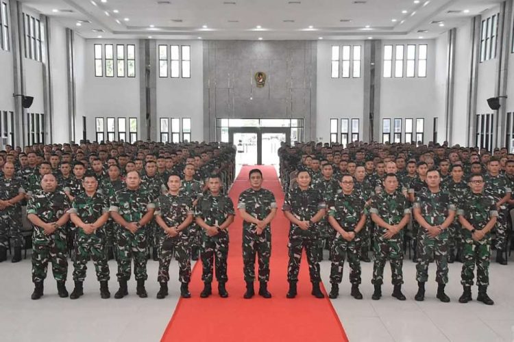 KEPALA STAF KODAM I/BUKIT BARISAN KUNJUNGI MARKAS KOREM 031/WB