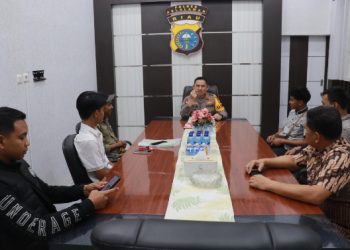 Kapolres Pelalawan Sambut Baik Kedatangan BEM ITP21