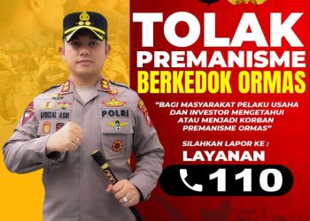 Kapolres Pelalawan Tegas Tolak Premanisme Berkedok Ormas
